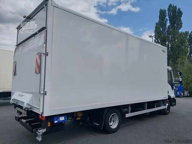 Vrachtwagen met bakwagen Iveco EuroCargo ML 75 E 19/P LBW Rückfahrkamer