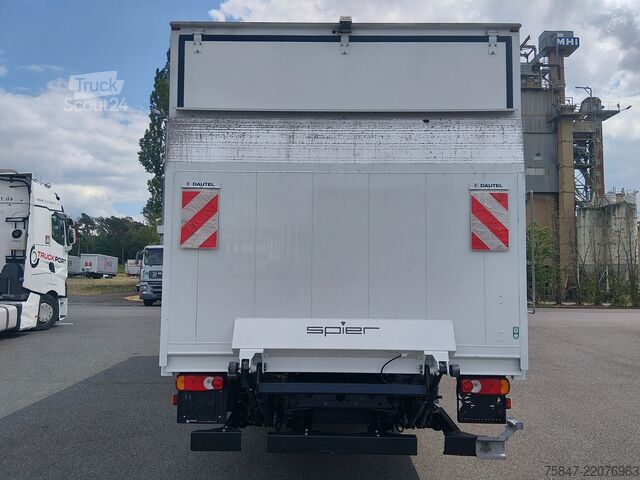Vrachtwagen met bakwagen Iveco EuroCargo ML 75 E 19/P LBW Rückfahrkamer