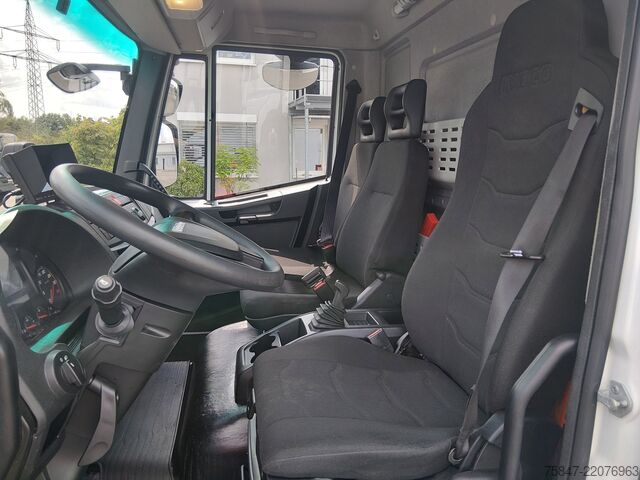 Vrachtwagen met bakwagen Iveco EuroCargo ML 75 E 19/P LBW Rückfahrkamer