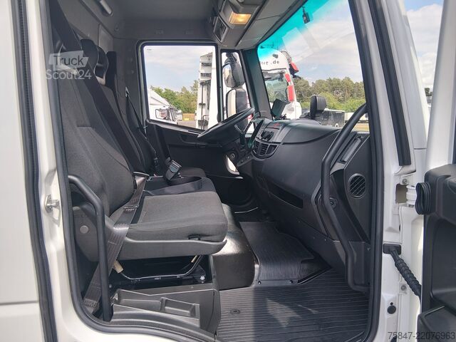 Vrachtwagen met bakwagen Iveco EuroCargo ML 75 E 19/P LBW Rückfahrkamer