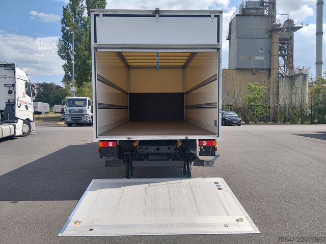 Vrachtwagen met bakwagen Iveco EuroCargo ML 75 E 19/P LBW Rückfahrkamer