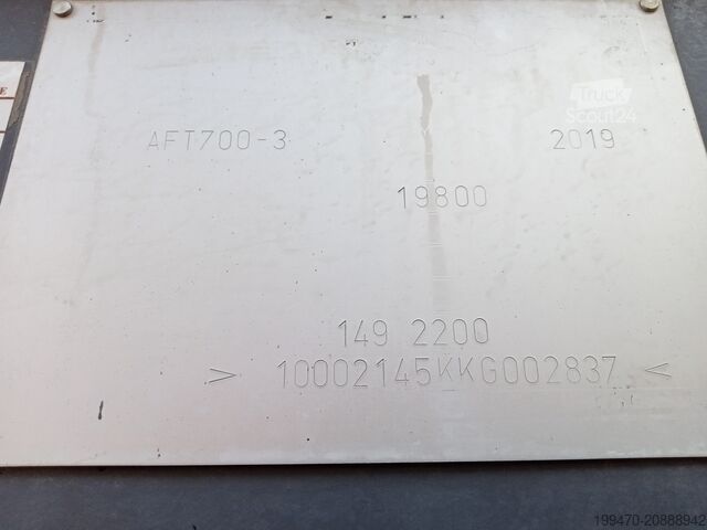 Aszfaltterítő gép Ammann AFT 700-3