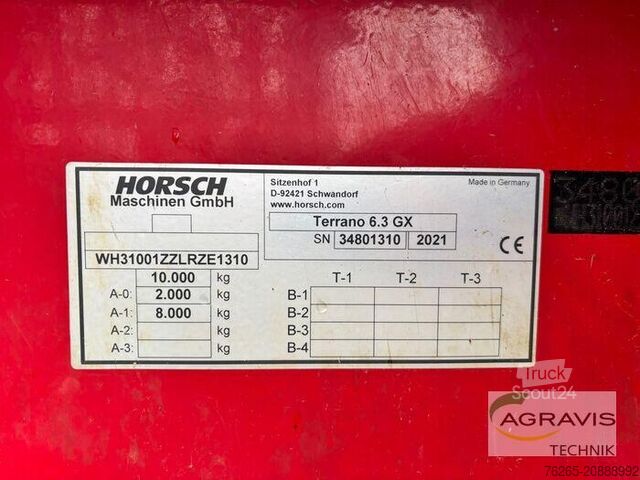Déchaumeur Horsch TERRANO 6.3 GX