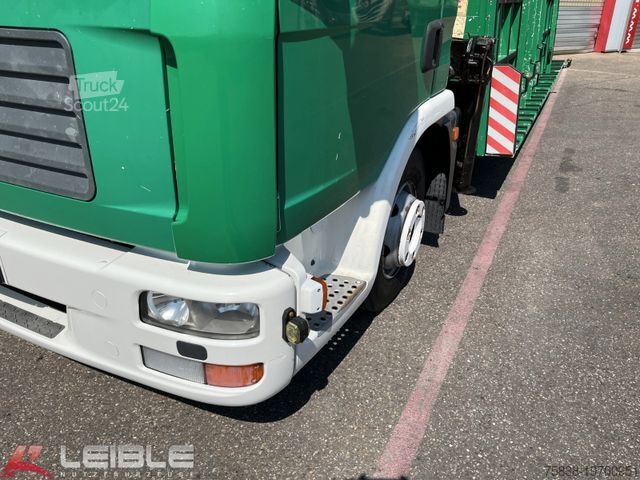 Fourgon pick-up MAN TGL 8.180*Hiab-Kran*Glastransport*Klima