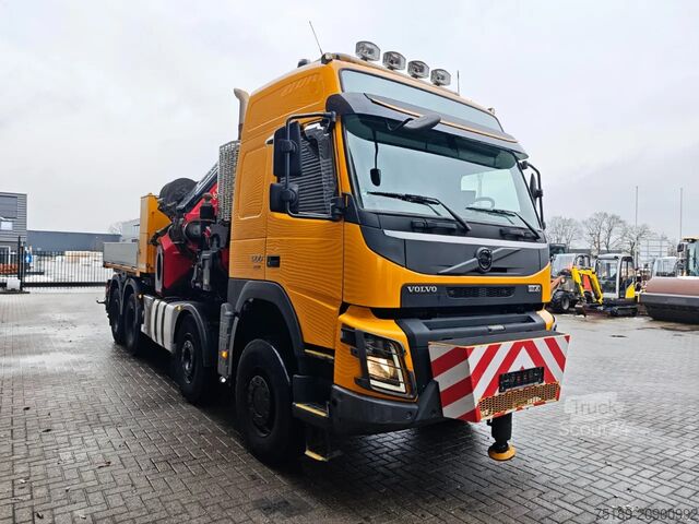 Kranwagen Volvo FMX 500 8x6 Fassi F1650 RA.2.28 8 x Hydr. Jip 6...