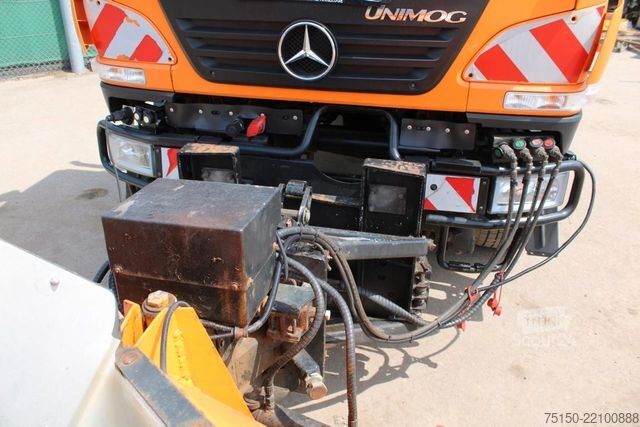 Driezijdige kipper UNIMOG 405/70 - U20 4x4 WINTERDIENST - KRAN Nr.: 615