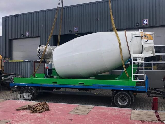 Blender 9m3 stationaire betonmixer zonder aandrijving WijWel Stationaire Betonmixer 9m3 zonder aandri...