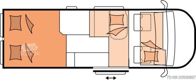 Husbil HOBBY ONTOUR Van 640 ET Modell 2025 / Abstandstempomat
