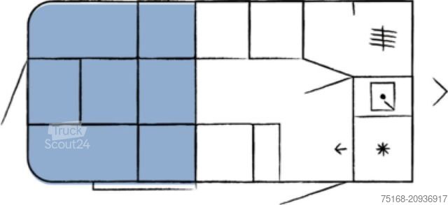 Husvagn HOBBY Beachy 420 Modell 2026