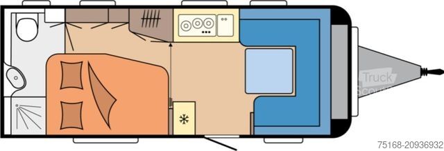 Husvagn HOBBY Excellent 540 WFU Modell 2026