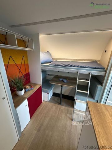 Husvagn HOBBY Beachy 420+ Modell 2026 / 1200 kg