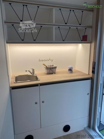 Caravane HOBBY Beachy 450 Modell 2026 / 1200 kg