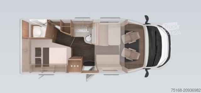Teilintegriertes Wohnmobil KNAUS L!VE WAVE 650 MF Platinum Selection Modell 2025