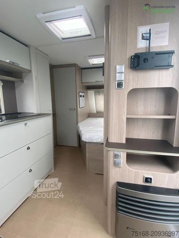 Caravana BÜRSTNER Premio 455 TS 1600 kg / Duschpaket / Black Fores