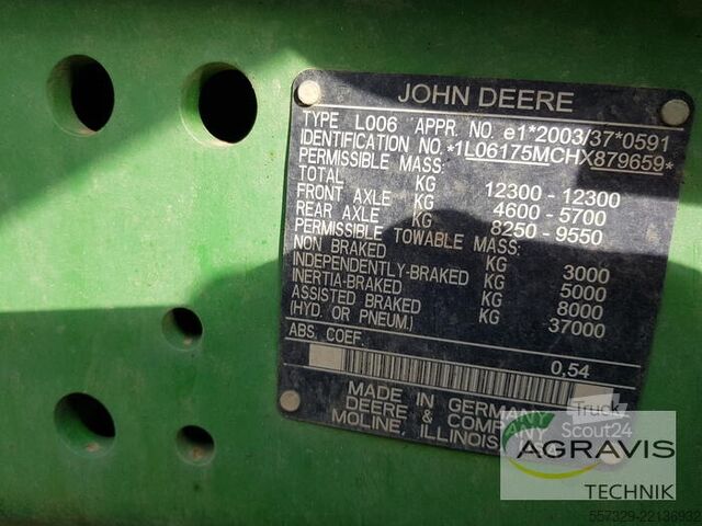 Traktor John Deere 6175 M
