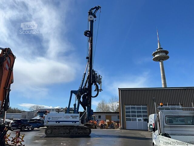 Vrtalna naprava Delmag SR 25 BT / RH 18 on Sennebogen SR25 with ABI MDBA 3500 Soil Improvement Rig