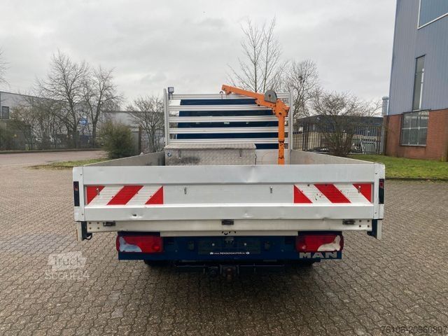 Пікап-фургон MAN TGE 3.180 Pristche mit Kran *Doppelkabine*Ahk*