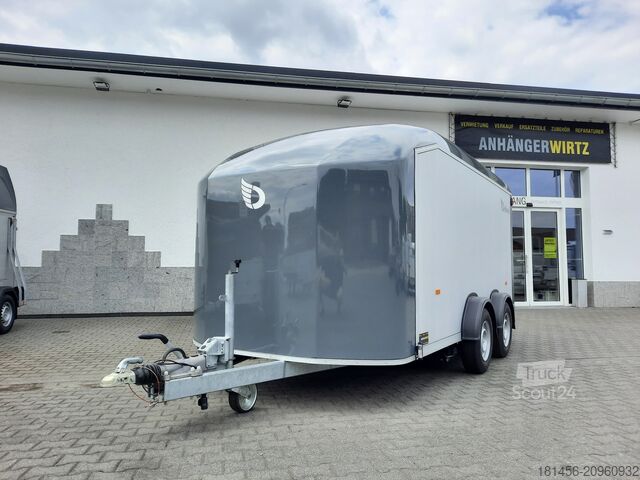 Koferis Cheval Liberté Debon C 800 440x206x206cm aerodynamischer Alukoffer Rampe Seitentür Pullman