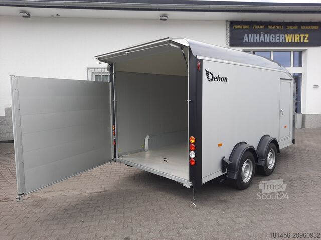 Koferis Cheval Liberté Debon C 800 440x206x206cm aerodynamischer Alukoffer Rampe Seitentür Pullman