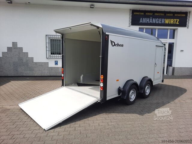 Koferis Cheval Liberté Debon C 800 440x206x206cm aerodynamischer Alukoffer Rampe Seitentür Pullman