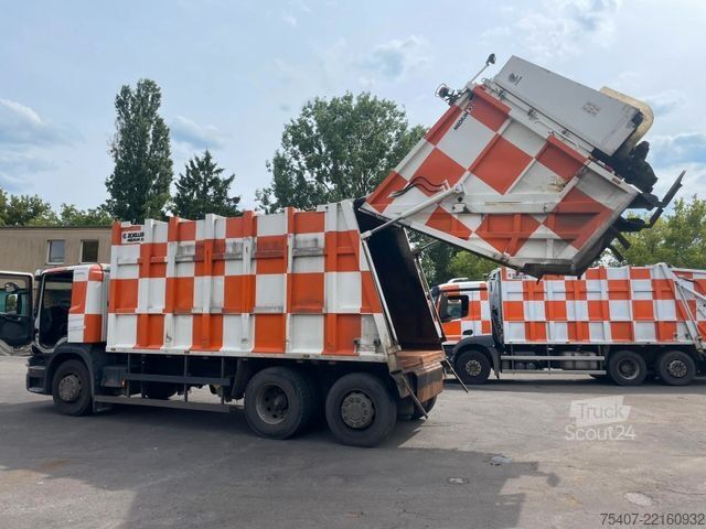 Atkritumu vedējs SCANIA P 320 ZÖLLER M24 X2EC ZÖLLER Delta 321