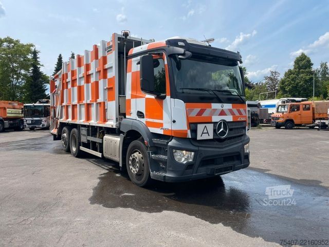 Jäteauto MERCEDES-BENZ Antos 3-Achser 2533 / Zoeller M24x2EC / Delta