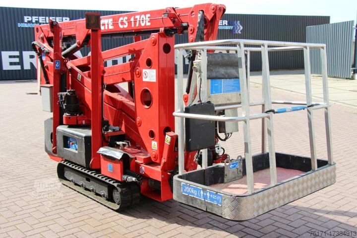 Scharnierende telescopische hoogwerker CTE CS170E As-Is, Bi-Energy, 17m Working Height, Compa