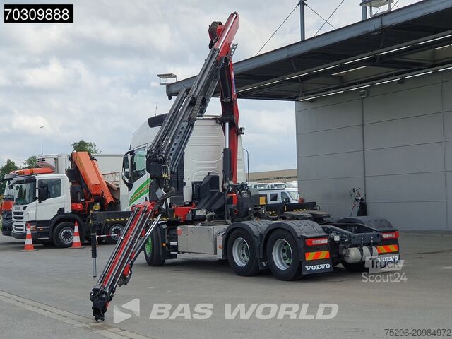 Plateau de chargement Volvo FH 500 FH 6X4 Full-Air Liftachse HMF 2820K-RCS ...