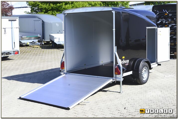 Koteloperävaunu Debon Cargo 1300.02 schwarz / Seitentür