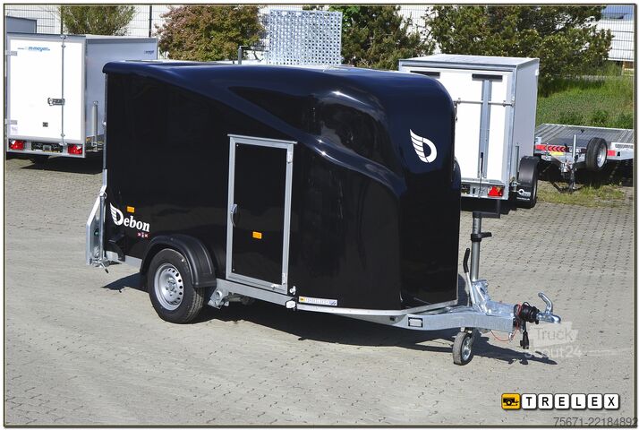 Koteloperävaunu Debon Cargo 1300.02 schwarz / Seitentür