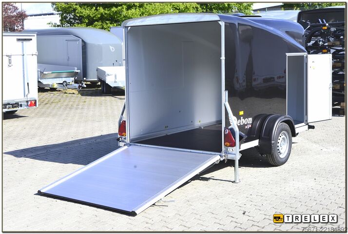 Koteloperävaunu Debon Cargo 1300.02 schwarz / Seitentür