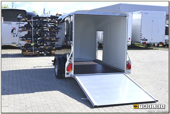 Koteloperävaunu Debon Cargo 1300.02 schwarz / Seitentür