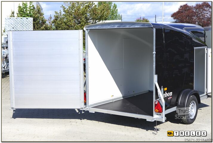Koteloperävaunu Debon Cargo 1300.02 schwarz / Seitentür