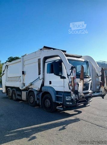 Søppelbilen MAN TGS 35.360 Überkopflader