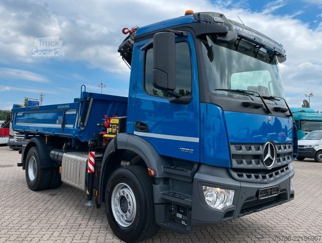 Tipvogn MERCEDES-BENZ Arocs 1832/ Fassi F 120+Funk/ 2xAHK/ AC/ Org. KM