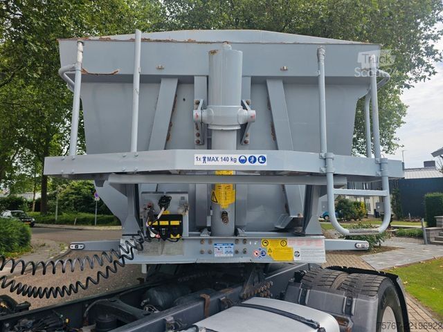 Damperli yarı römork STAS S300CX U Rockstar Hardox Rundmulde