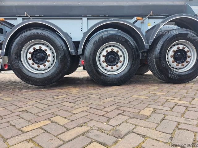 Damperli yarı römork STAS S300CX U Rockstar Hardox Rundmulde