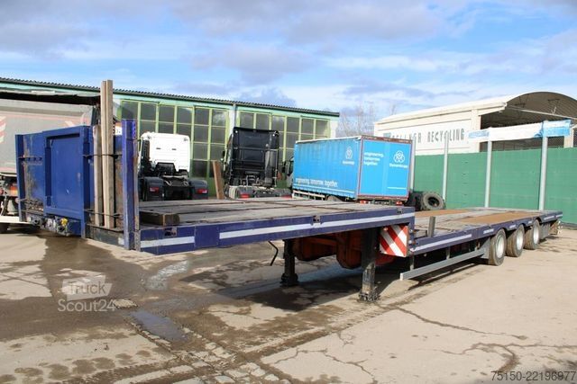 Semirimorchio ribassato MÖSLEIN Semi-Tieflader STO Container Nr.: 682