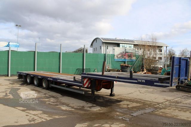 Semirimorchio ribassato MÖSLEIN Semi-Tieflader STO Container Nr.: 682