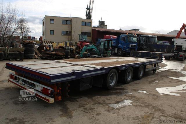 Semirimorchio ribassato MÖSLEIN Semi-Tieflader STO Container Nr.: 682