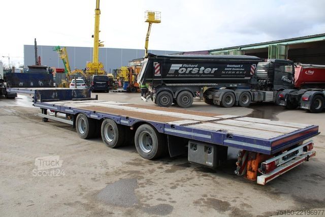Semirimorchio ribassato MÖSLEIN Semi-Tieflader STO Container Nr.: 682