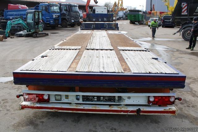 Semirimorchio ribassato MÖSLEIN Semi-Tieflader STO Container Nr.: 682