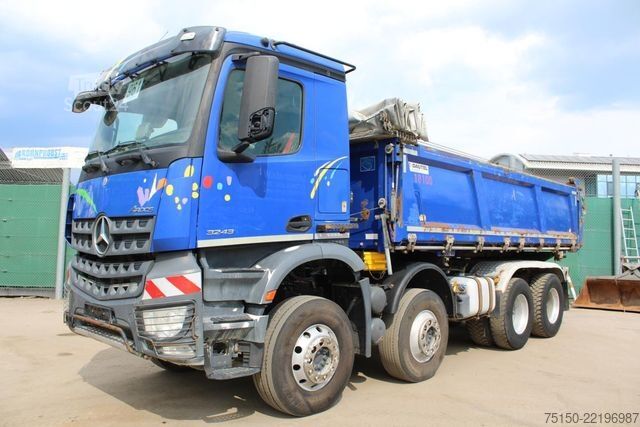 Camion ribaltabile trilaterale MERCEDES-BENZ 3243 6x4 BB - Dautel - Nr.: 961