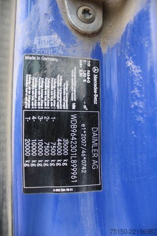 Camion ribaltabile trilaterale MERCEDES-BENZ 3243 6x4 BB - Dautel - Nr.: 961
