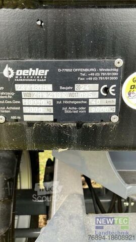 Kippanhänger Oehler OL ZDK/HW 180