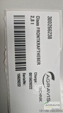 Traktor Sauter FRONTKRAFTHEBER