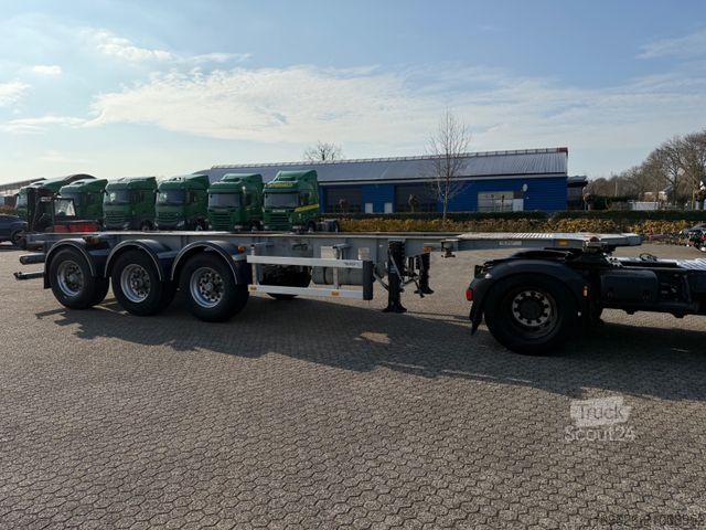 Wissellaadbak oplegger BROSHUIS BURG BP0 12-27   TANK TRANSPORT 20FT/30FT  ADR