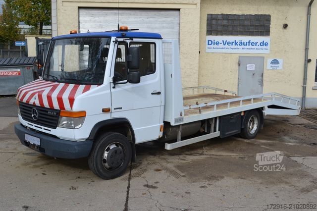 Bestelwagen autodrager MERCEDES-BENZ Vario 813 Schlepper Autotransporter