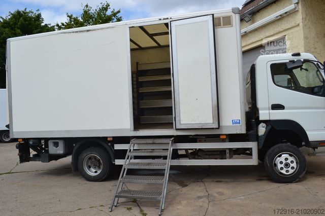Vrachtwagen met bakwagen FUSO Canter Mitsubishi 6C18 7C18 4x4 AWD Allrad 1.Hd