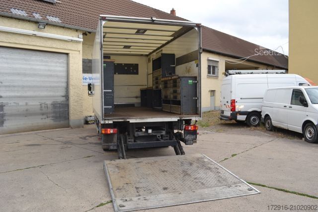 Vrachtwagen met bakwagen FUSO Canter Mitsubishi 6C18 7C18 4x4 AWD Allrad 1.Hd